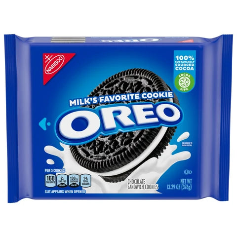 Oreo Chocolate Sandwich Cookies (13.29 oz, 12-Pack)