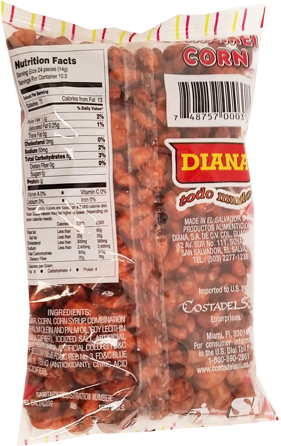 Diana - Caramel Popcorn (5.18 oz, 12-Pack)