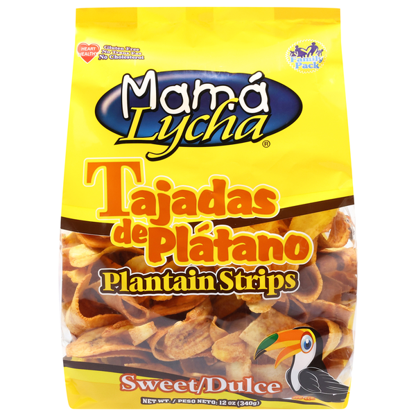 Mamá Lycha Sweet Plantain Chips 12 oz, 4-pack