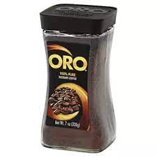 ORO CAFE INSTANTANEO 6 FRASCOS DE 7 OZ