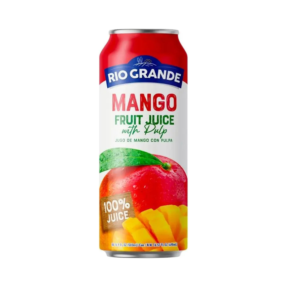 Río Grande - Mango Juice with Pulp (16.9 oz, 12-Pack)