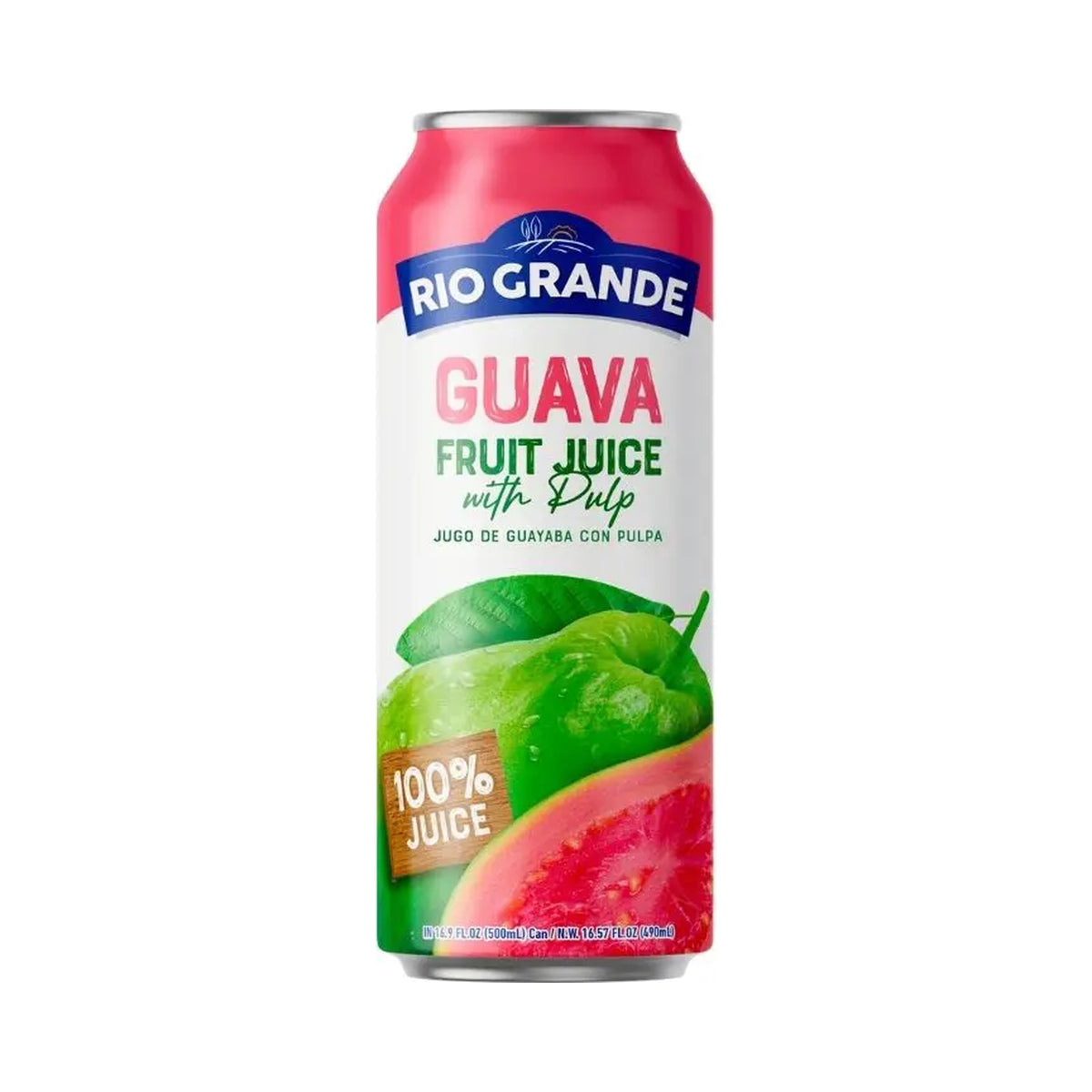 Río Grande - Guava Juice with Pulp (16.9 oz, 12-Pack)