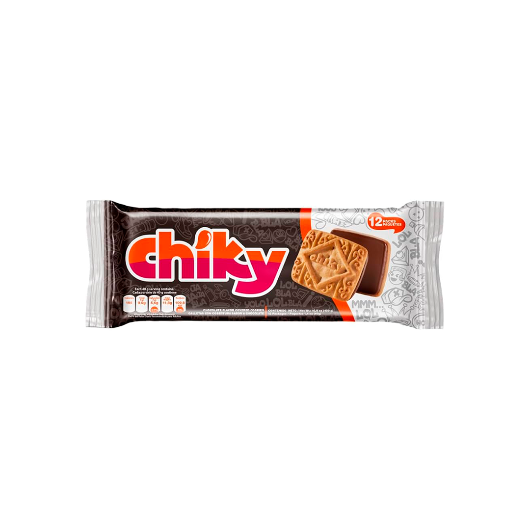 Snack de chocolate Chiky (paquete de 16, 16.9 oz)
