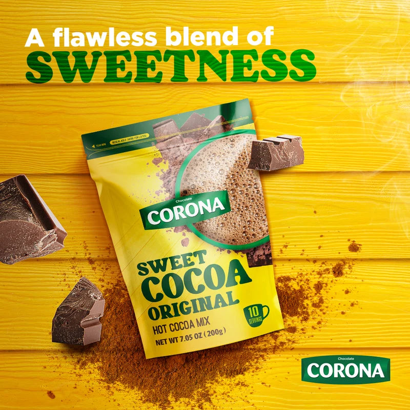 Corona - Sweet Cocoa Original Hot Cocoa Mix (7.05 oz, 3-Pack)