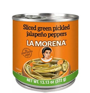 La Morena - Sliced Jalapeños (13.13 oz, 4-Pack)