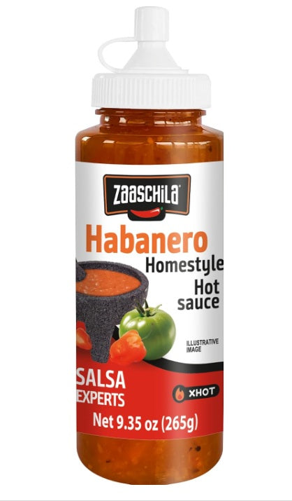Zaaschila - Habanero Hot Sauce (9.35 oz, 6-Pack)