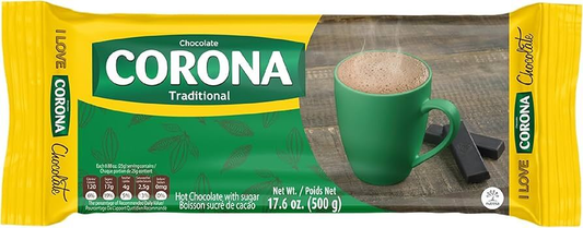 Corona - Sweet Drinking Chocolate Bar (17.6 oz, 2-Pack)