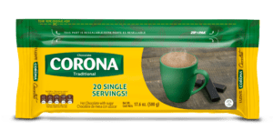 CORONA SWEET CHOCOLATE RESEALABLE 20 PAQUETES DE 17.6 OZ
