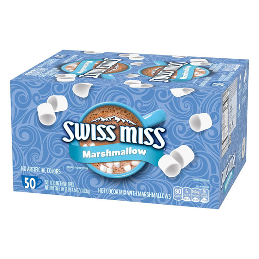 Swiss Miss - Milk Chocolate Hot Cocoa Mix with Marshmallows (50 ct)