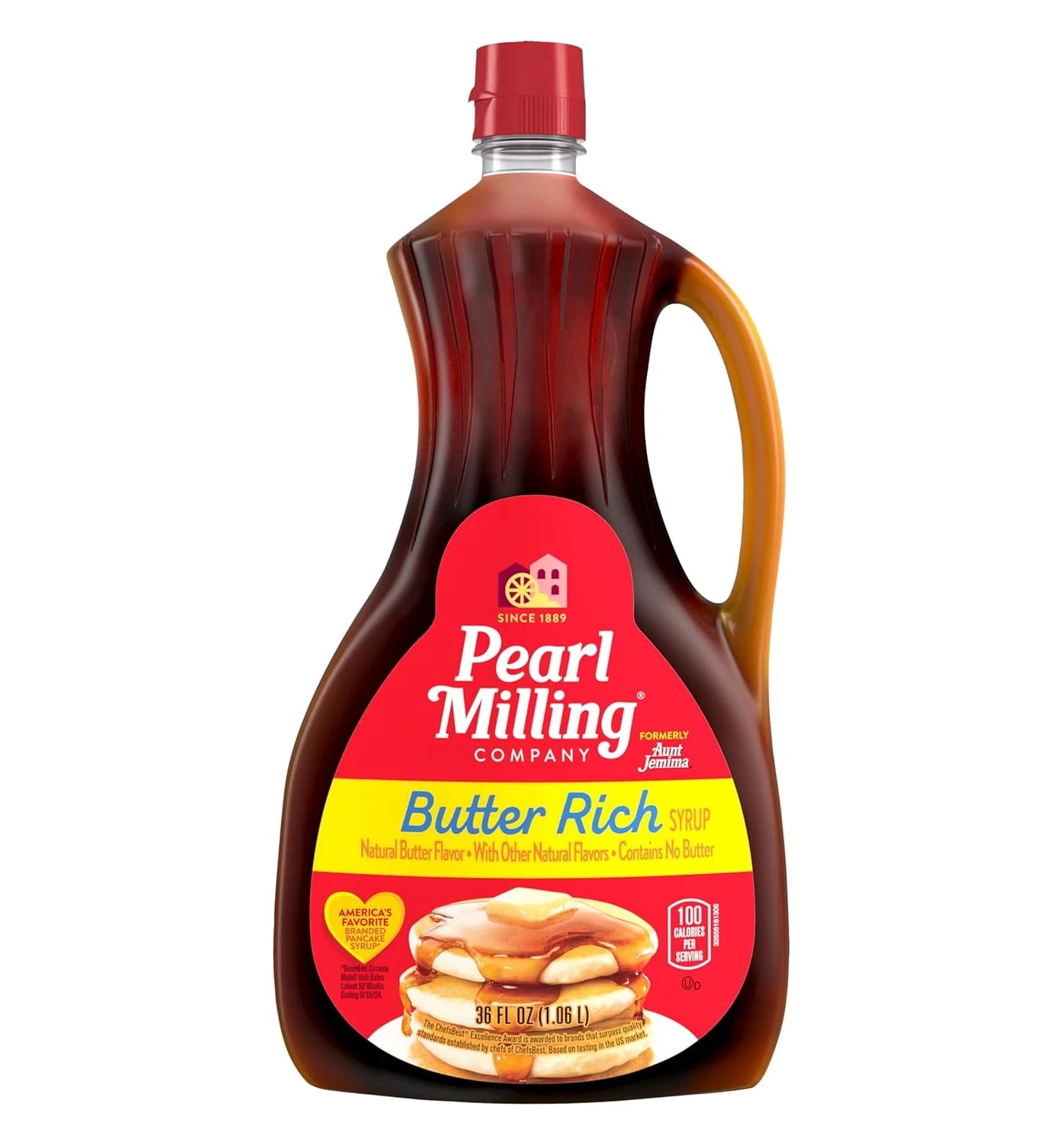 Pearl Milling Company Butter Rich Syrup (24 oz, 2-Pack)