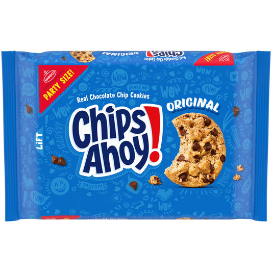 Chips Ahoy! Original Chocolate Chip Cookies, Party Size (13 oz, 2-Pack)