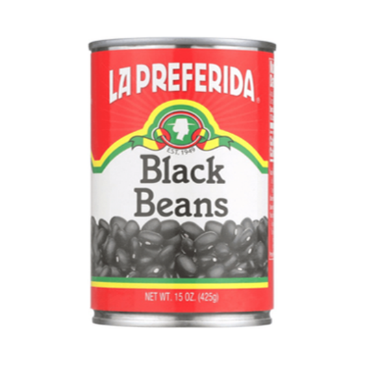 La Preferida - Black Beans (15 oz, 6-Pack)