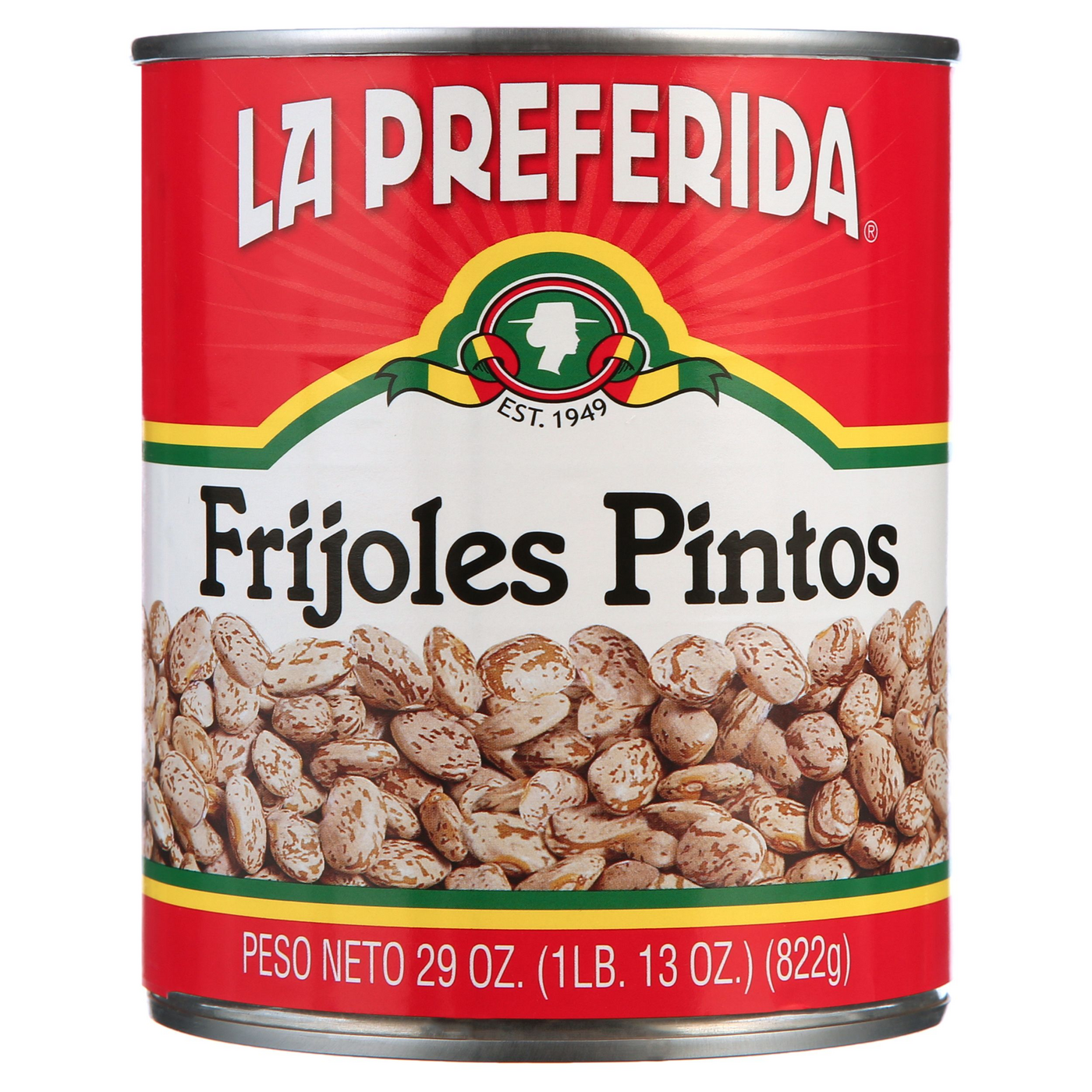 LA PREFERIDA PINTO BEANS 12 LATAS DE 29 ONZAS