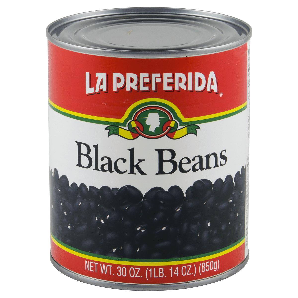 LA PREFERIDA BLACK BEANS 12 LATAS DE 30 ONZAS