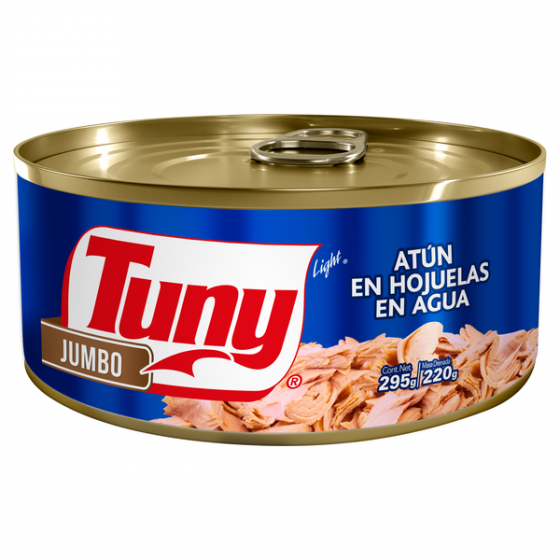 TUNY ATUN AGUA JUMBO 24 LATAS DE 10 OZ