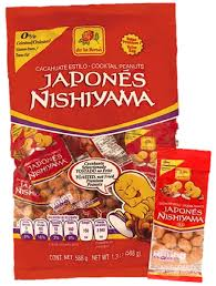 DE LA ROSA CACAHUATE JAPONES 8 BOLSAS DE 14 UNIDADES POR 42 GR