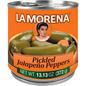MORENA WHOLE JALAPENO 12 LATAS DE 13.13 ONZAS