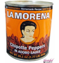 MORENA CHIPOTLE PEPPERS EN ADOBO SAUCE 12 LATAS DE 28.2 ONZAS