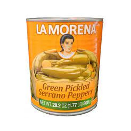 La Morena - Pickled Serrano Peppers (28.2 oz, 2-Pack)