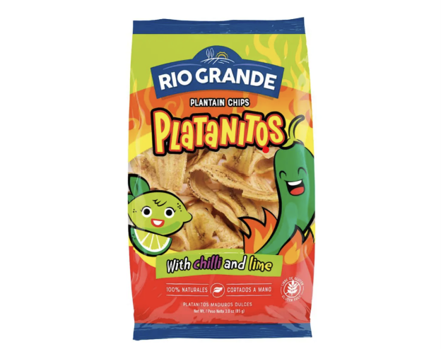 Río Grande - Plantain With Chilli and Lime Chips (3 oz, 15-Pack)