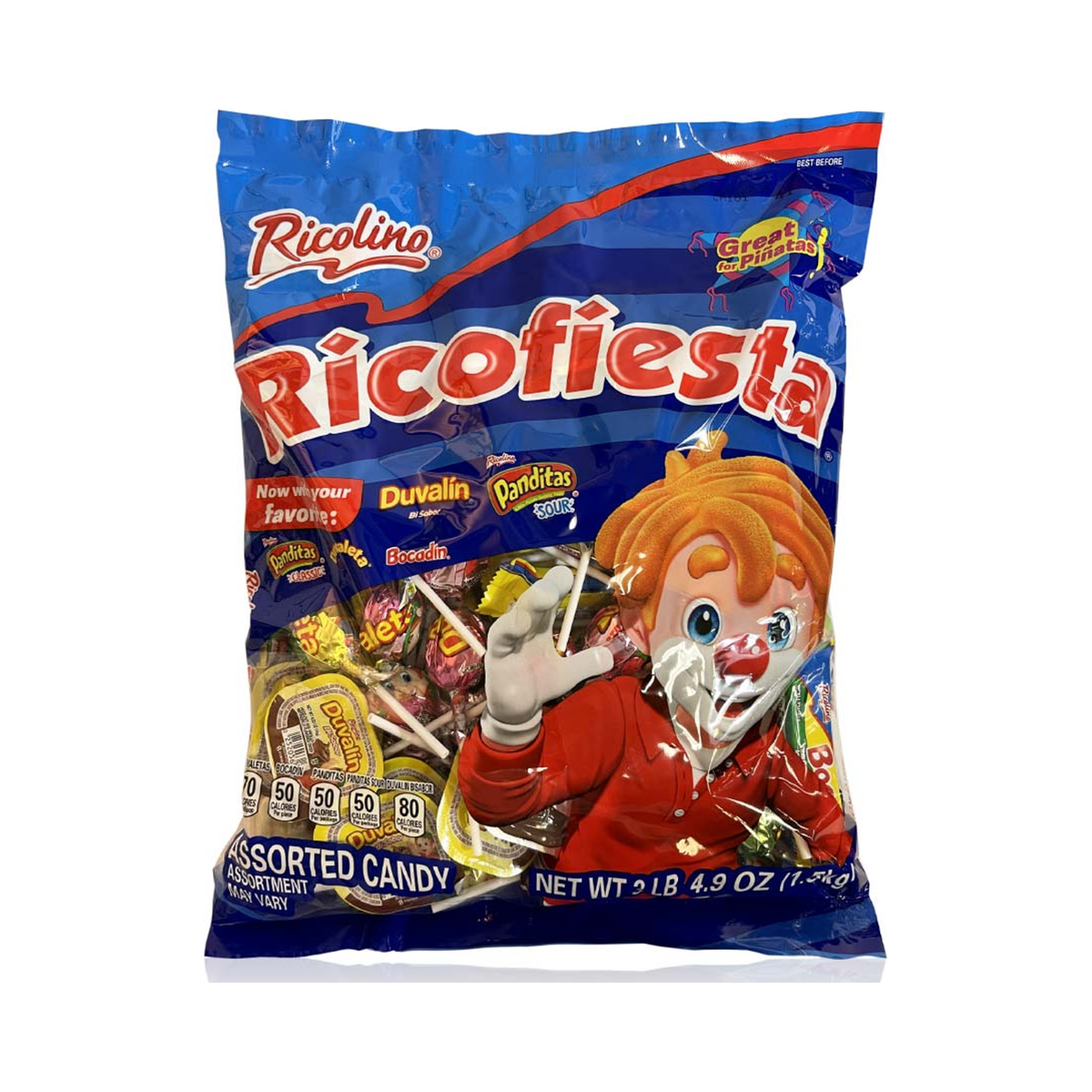 Ricolino - Ricofiesta Assorted Piñata Candy Mix (3.3 lb, 2-Pack)