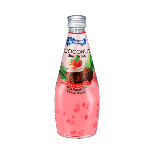 Río Grande - Coconut Milk Drink, Strawberry (9.8 oz, 6-Pack)