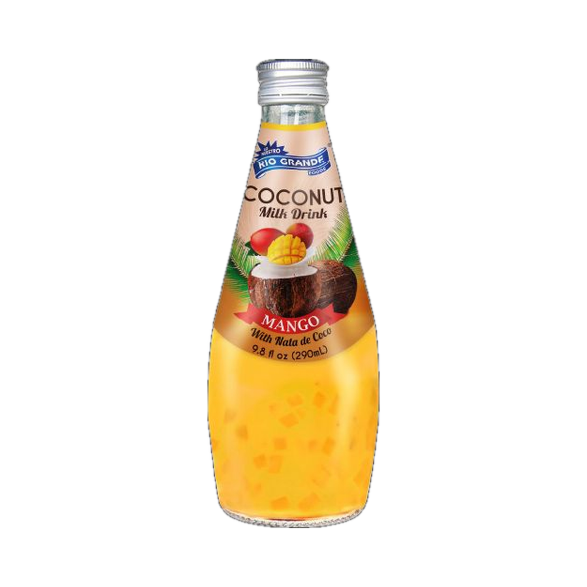 Río Grande - Coconut Milk Drink, Mango (9.8 oz, 6-Pack)