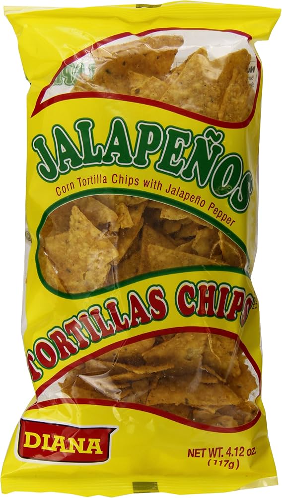 Diana Tortillas Sabor Jalapeño (paquete de 24, 4.12 oz)