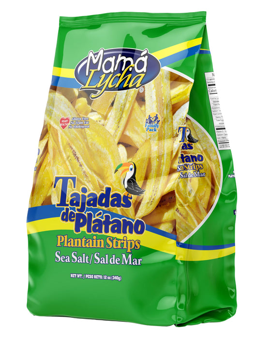 Tajadas de Plátano con Sal Marina Mamá Lycha (paquete de 8, 12 oz)