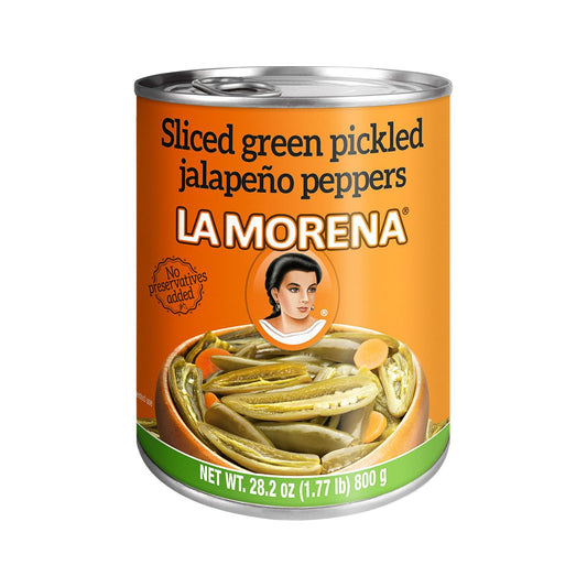 La Morena - Sliced Jalapeños (28.2 oz, 4-Pack)
