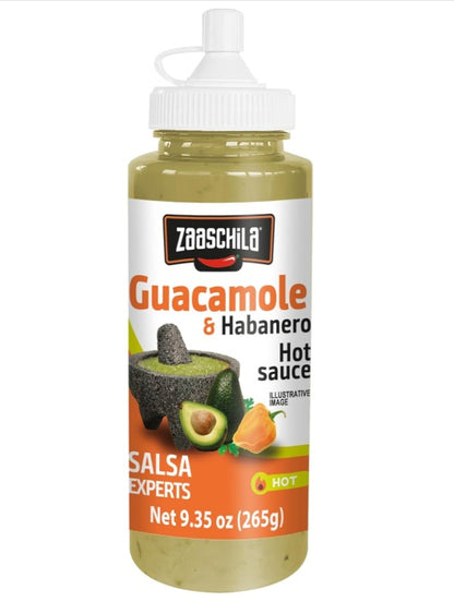 Zaaschila - Habanero Guacamole Sauce (9.35 oz, 6-Pack)