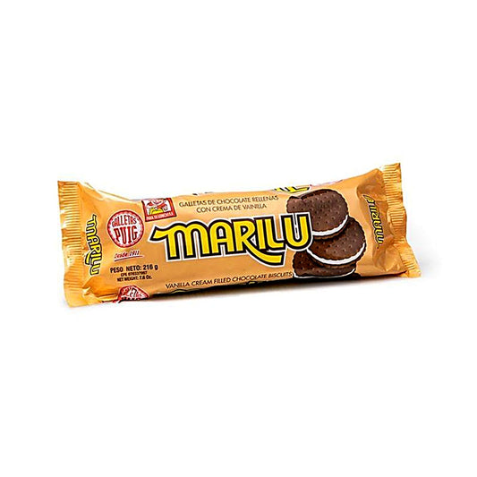 Marilú - Chocolate Vanilla Cookies (216g, 3-Pack)